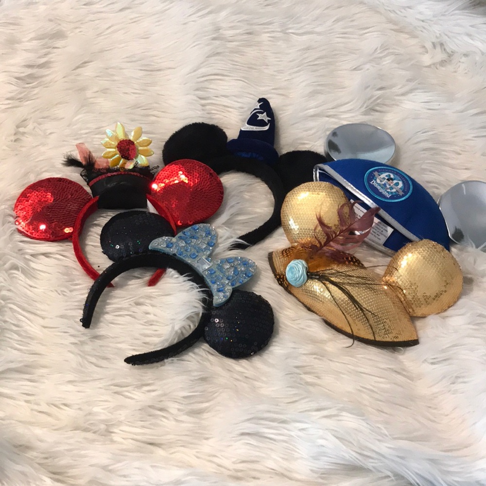 Mickey and Minnie ears